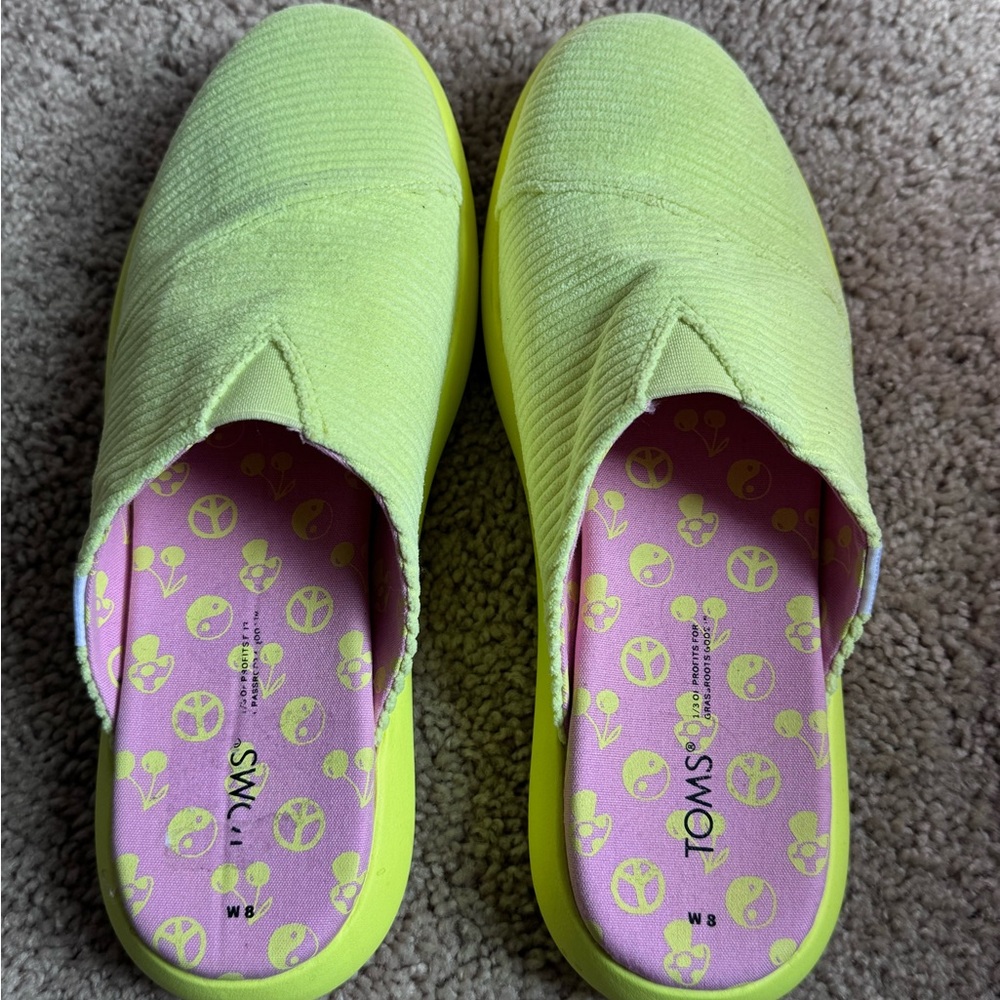 * Limited edition* TOMS slip-on shoes